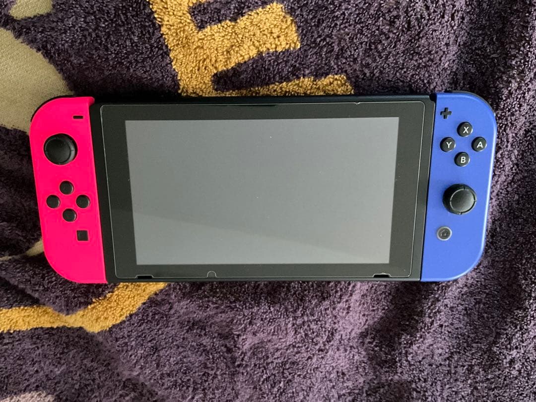 Nintendo Switch 本体 付属品とケース付き ピンクと青のジョイコン