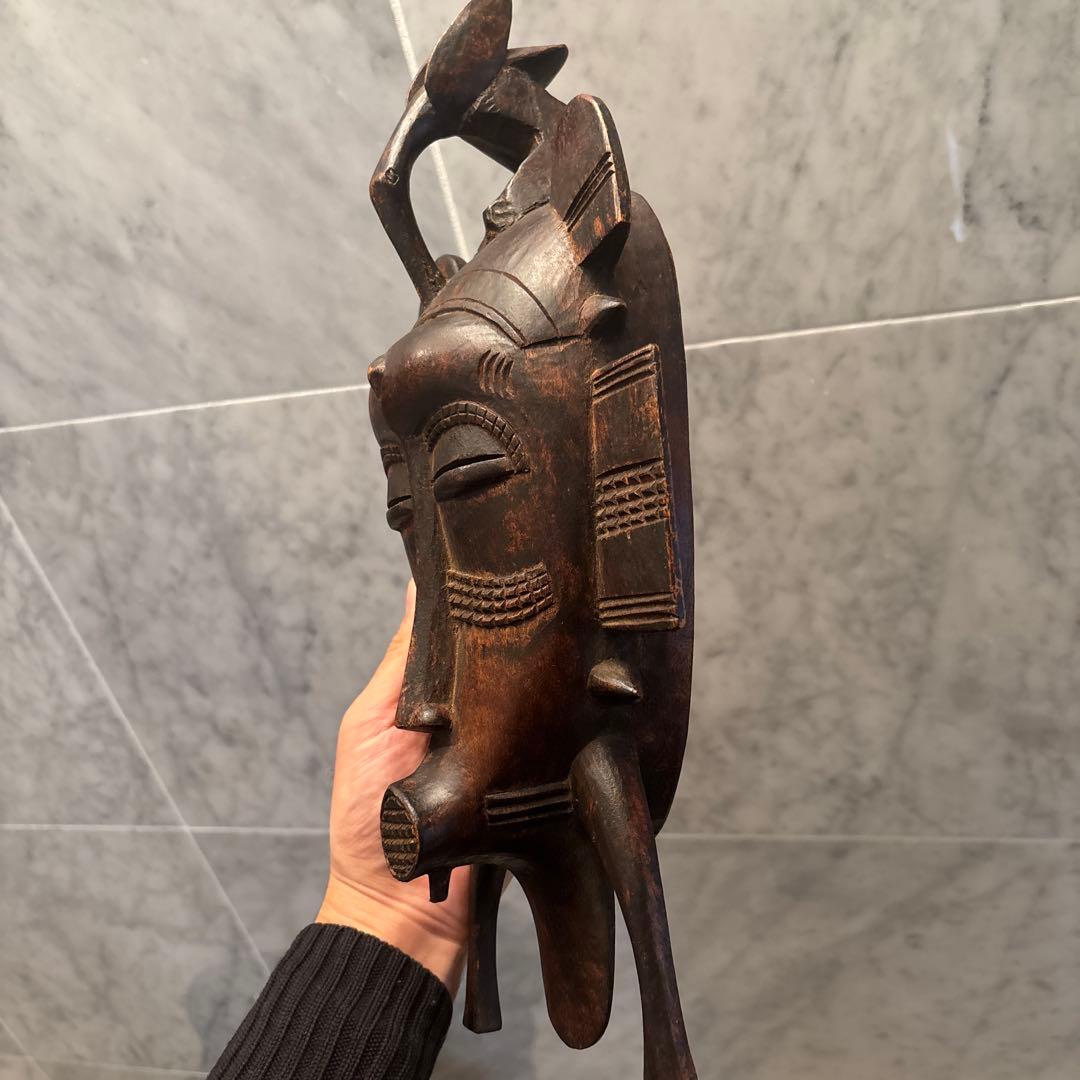 コートジボワールアンティーク 美しいフォルムや鳥、幾何学模様が