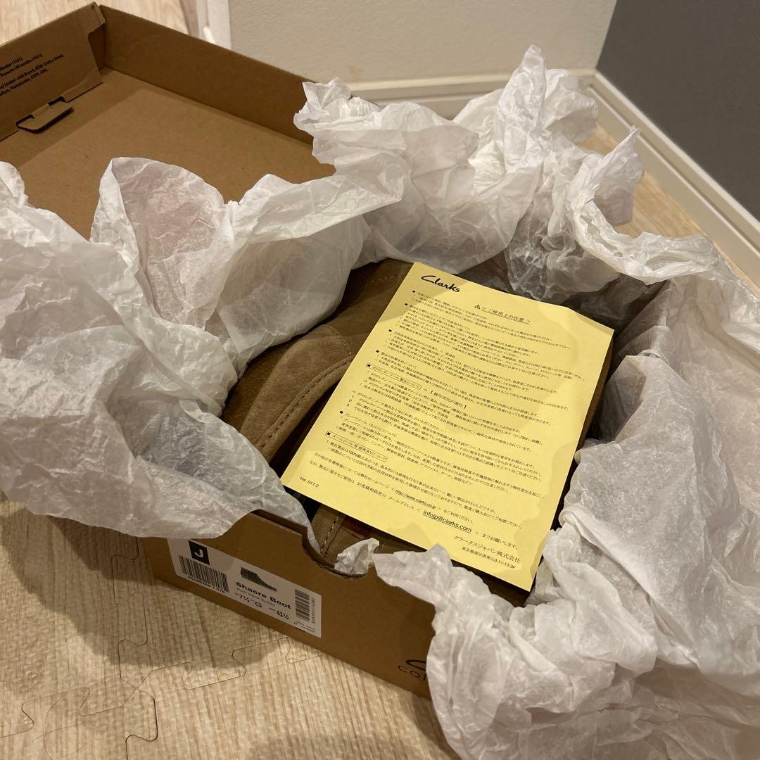 Clarks Shacre Boot UK7.5 新品