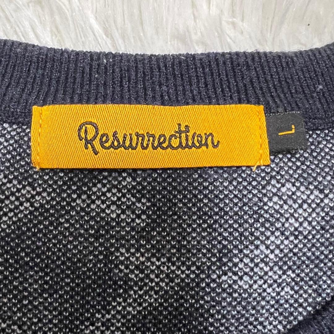 【美品】 Resurrection レザレクション 総柄ニット セーター
