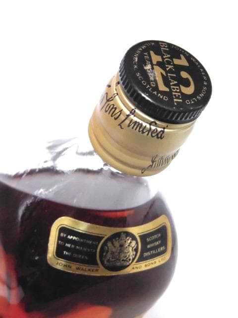 L2】ジョニーウォーカー ブラックラベル12年 特級 80年代 箱付 - メルカリ