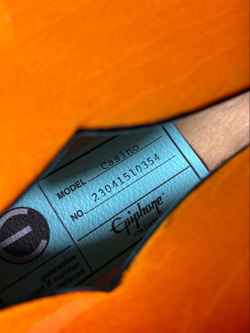 Epiphone Casinoサンバースト