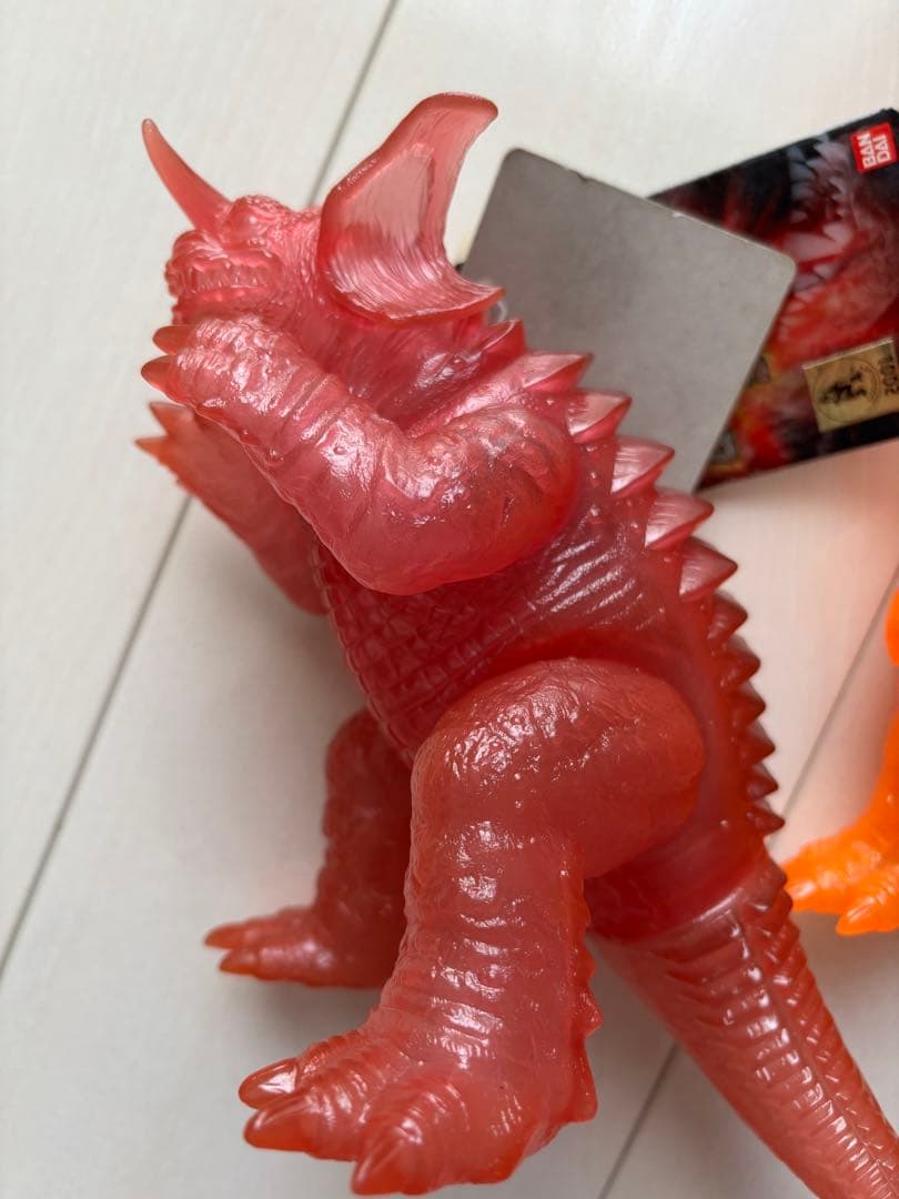 バラゴン　モスラ　タグ付き　3体　ゴジラ　バンダイ