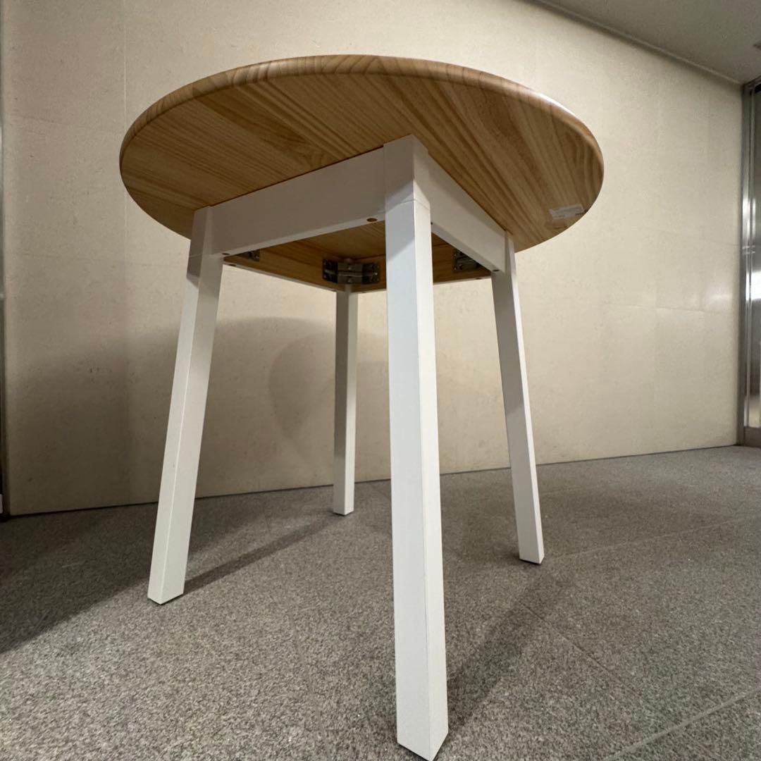 IKEA ピントルプ テーブル パイン材 85×75cm ナチュラル