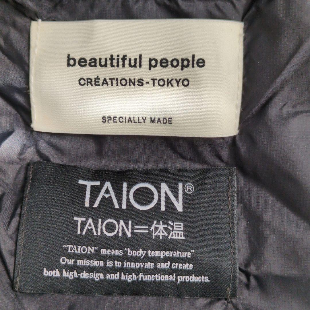 美品★beautiful people ‪× TAION ショルダーバッグ 黒