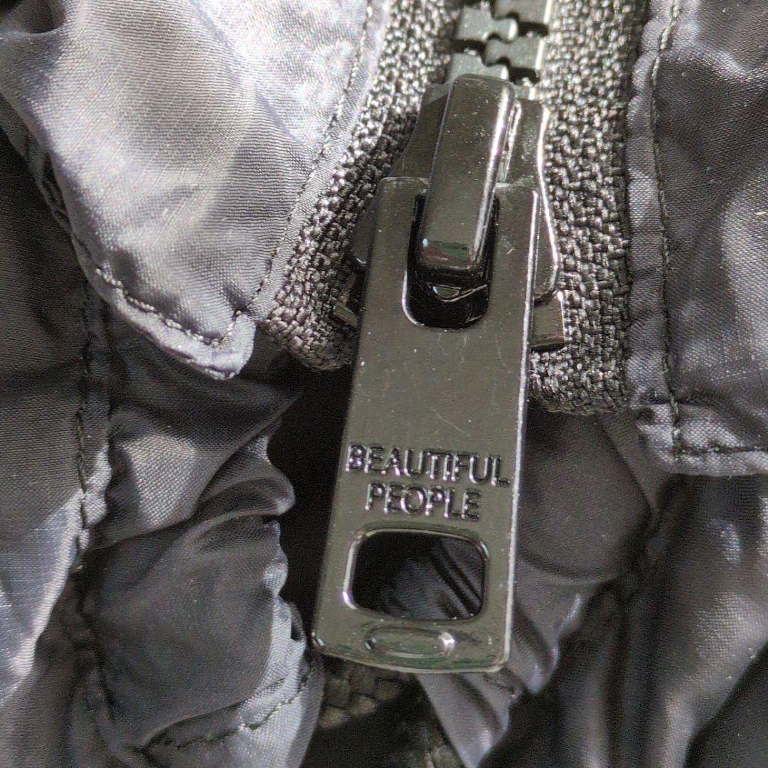 美品★beautiful people ‪× TAION ショルダーバッグ 黒