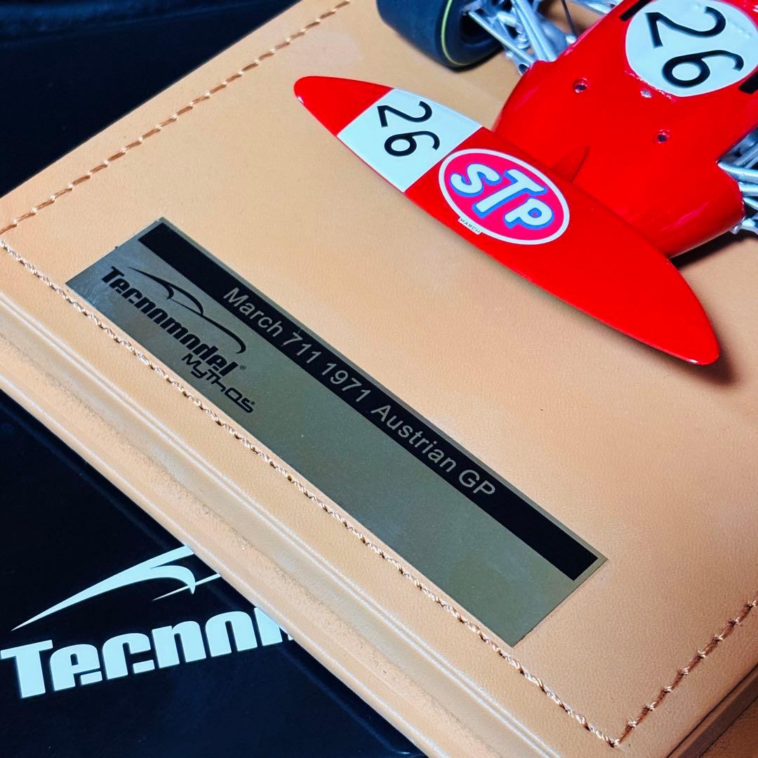 カスタム品 115台限定 1/18 Tecnomodel マーチ 711