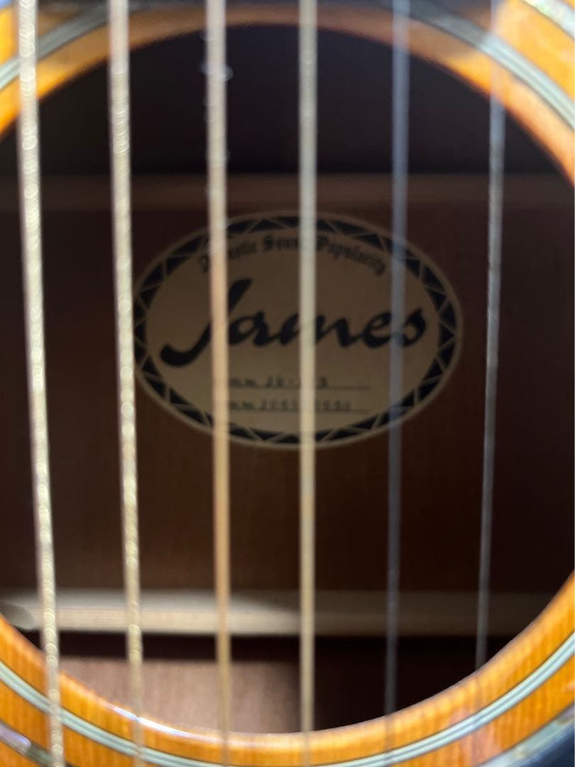 ジェームス（james） アコースティックギター【JS-1VN】 - メルカリ
