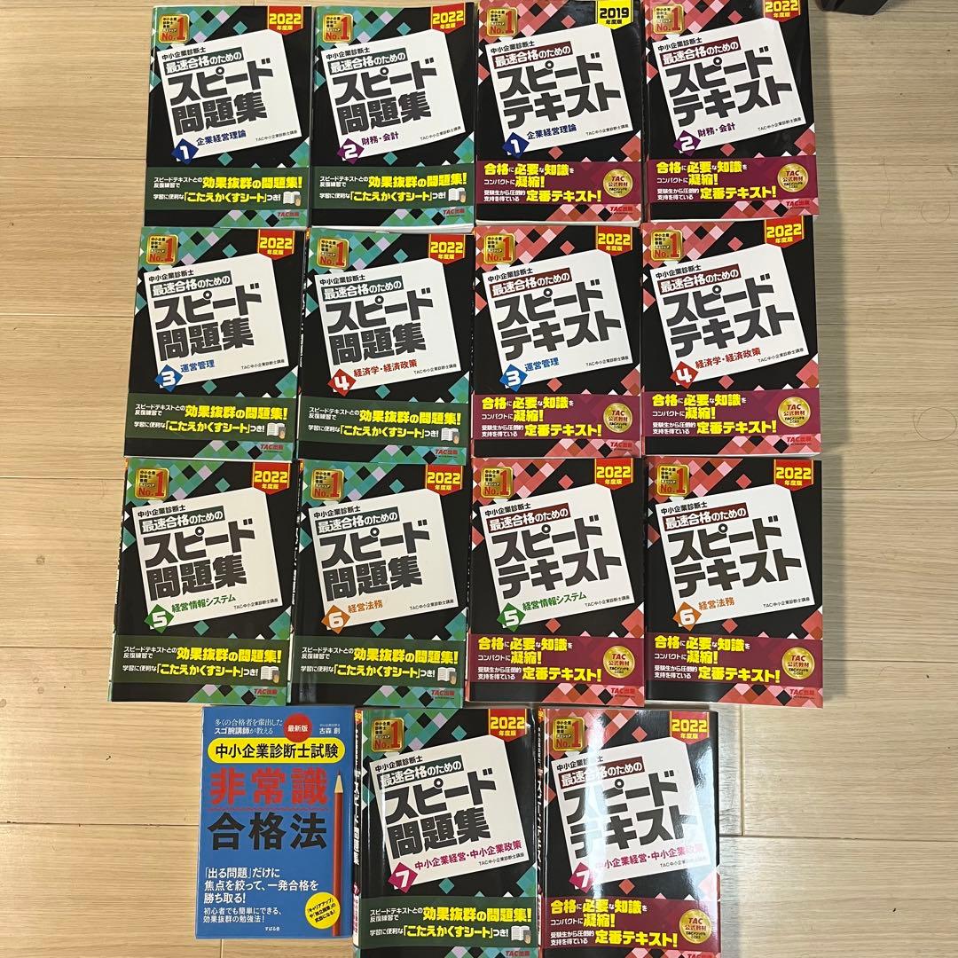 中小企業診断士 2024年度版 最速合格のためのスピードテキスト①〜