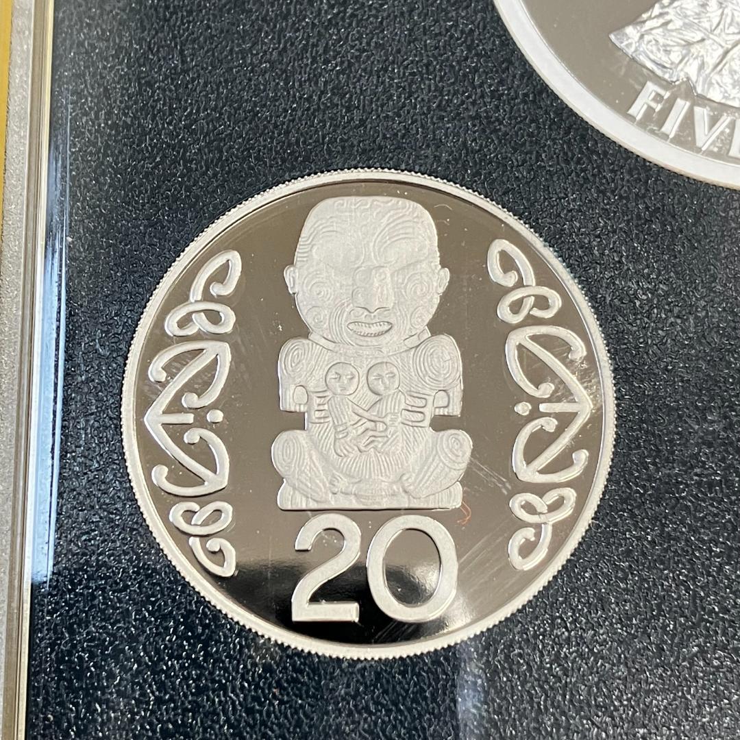 フィヨルドランドペンギン ニュージーランドプルーフコインセット 2005