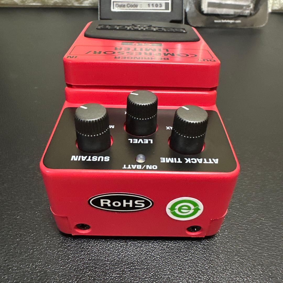 美品　Behringer ギターエフェクター2点セット　元箱付き