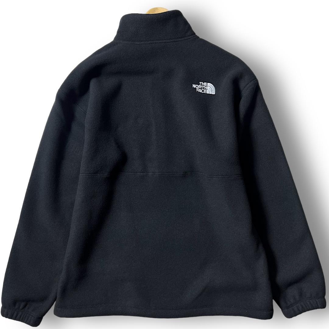 S ノースフェイス フリース アノラックジャケット ブラック