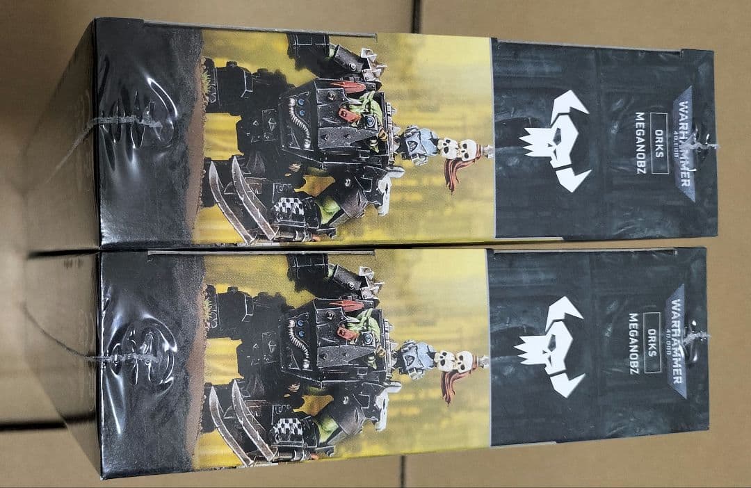 WH40K ウォーボス（メガアーマー装備）とコンパト組み立て説明書と