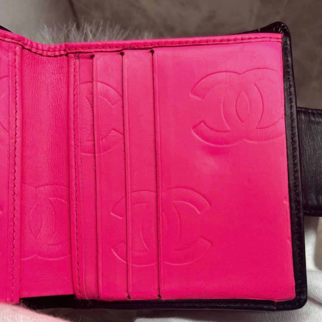 ❤️ シャネル　二つ折り財布　カンボンライン　マトラッセ