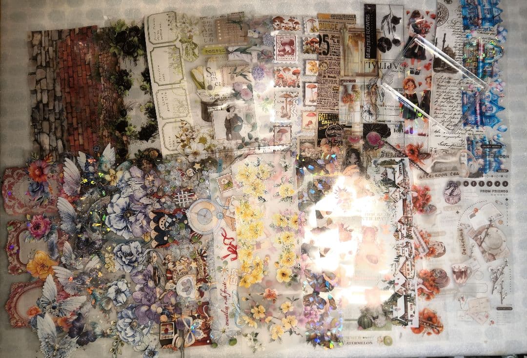 たいら様 まとめ 専門 ページ コラージュ素材 シール まとめ売り セット