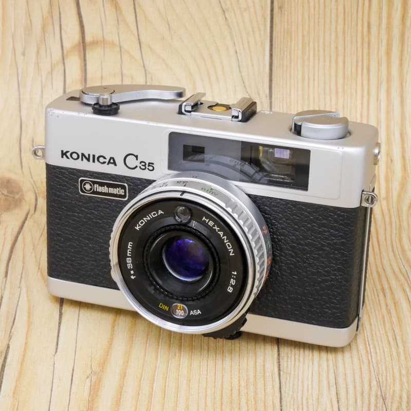 整備品】KONICA C35 Flash matic コニカ美品