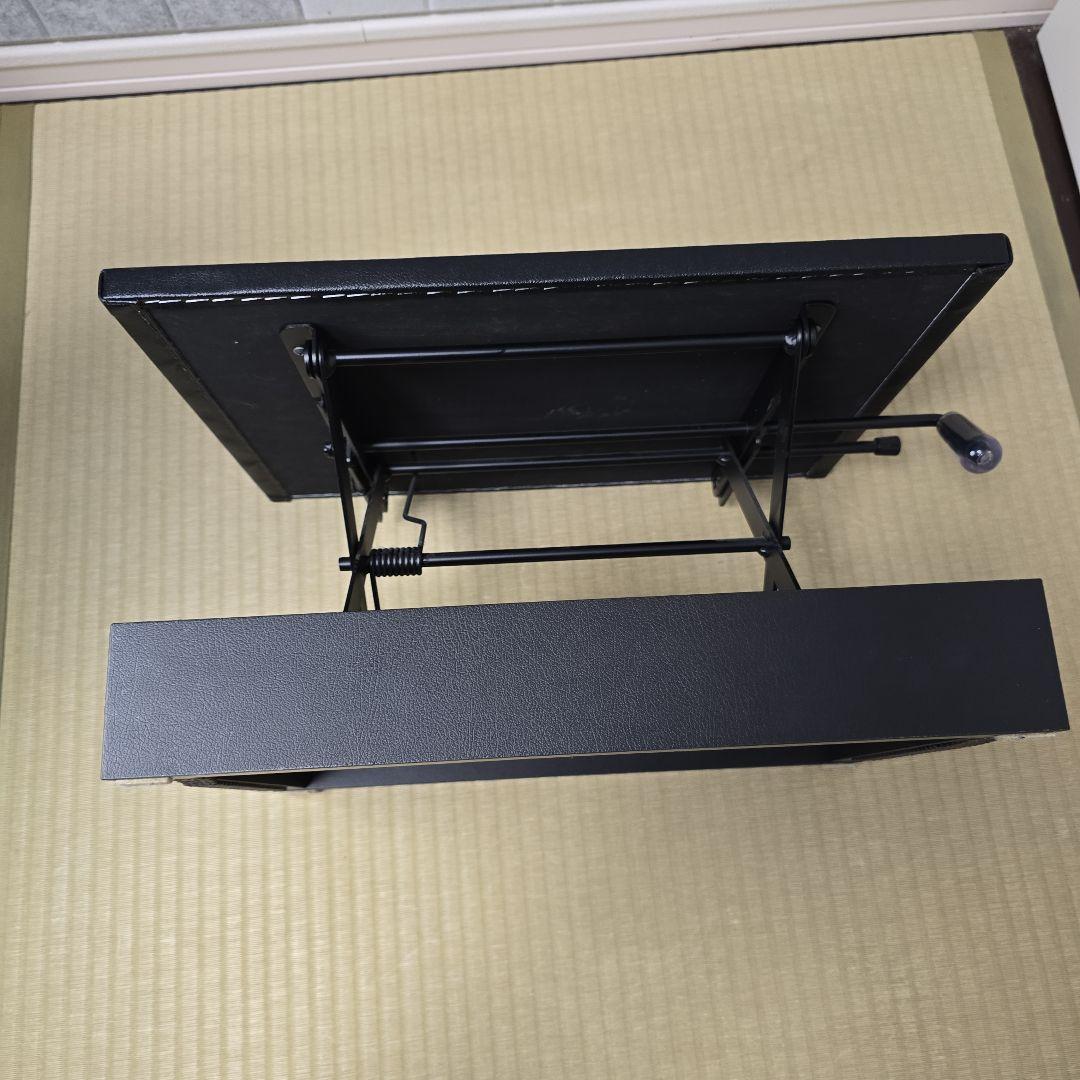 吉澤ピアノ補助台(ピアノ足台) ワンタッチ6段ラック式 AX-RH 調整6段階