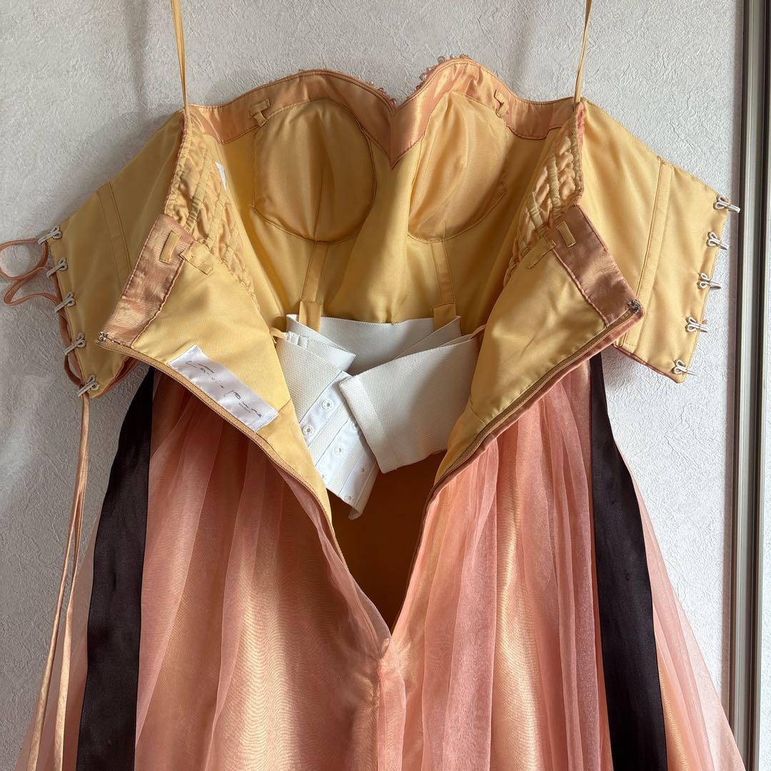 ribbondress9〜13号 約M・Lサイズ(ウエディング結婚式発表会演奏会