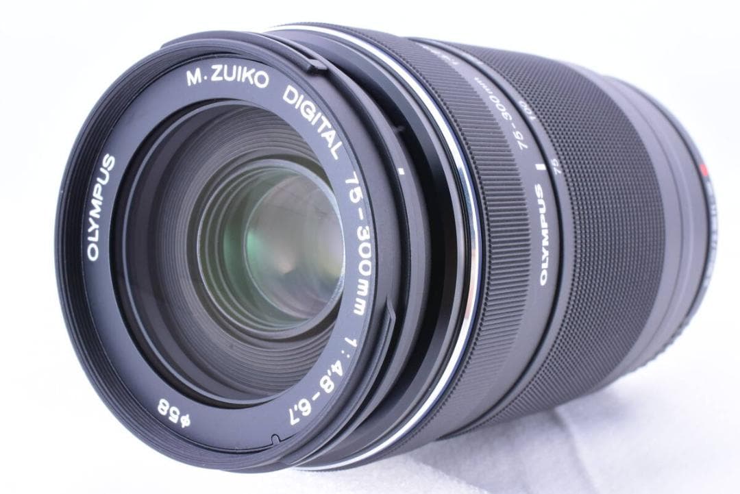 【❄超望遠】オリンパス ED 75-300mm F4.8-6.7 II ブラック