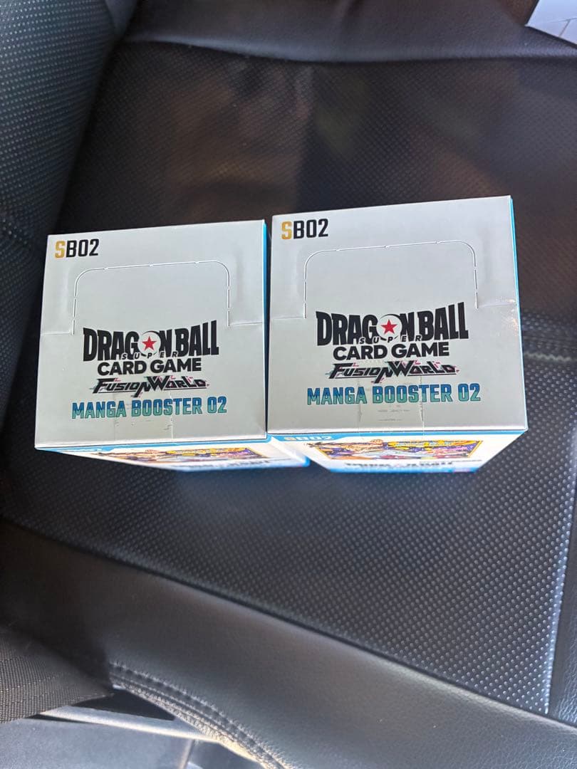 ドラゴンボール マンガブースター2 テープ付き未開封2BOX MANGA
