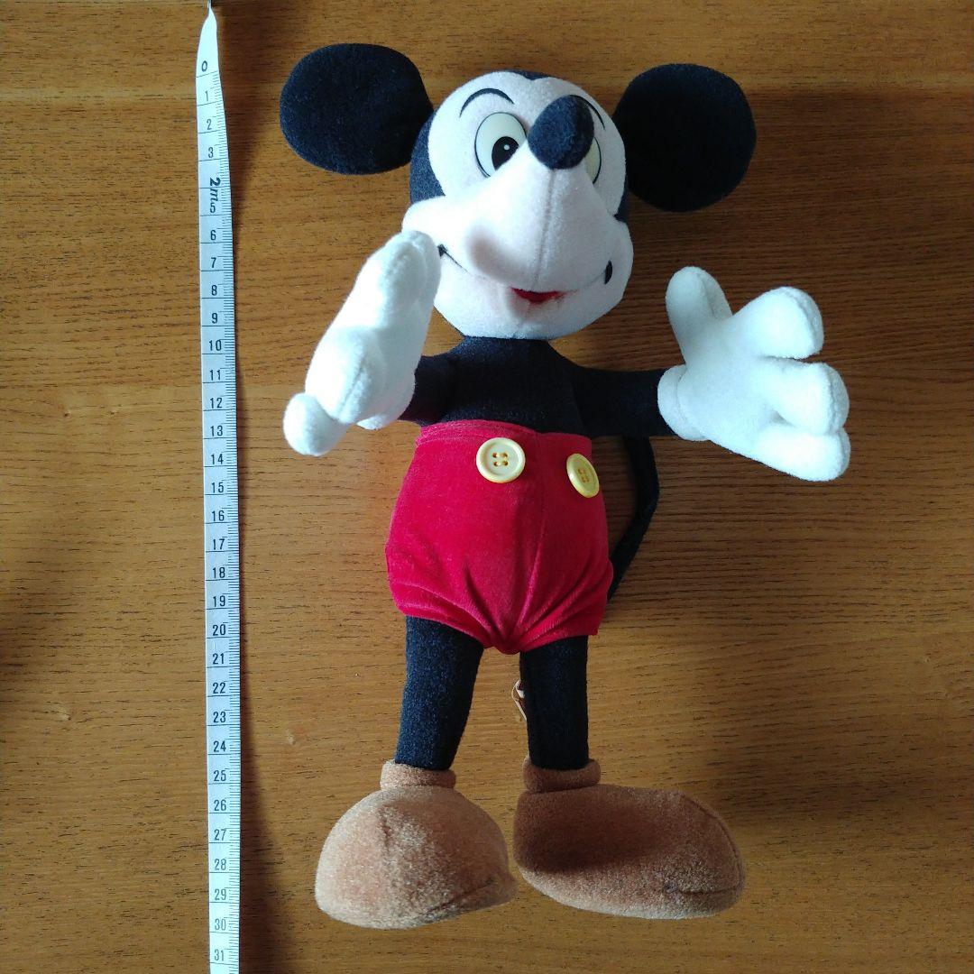 昭和レトロ　ミッキーマウス　人形　ぬいぐるみ　レア
