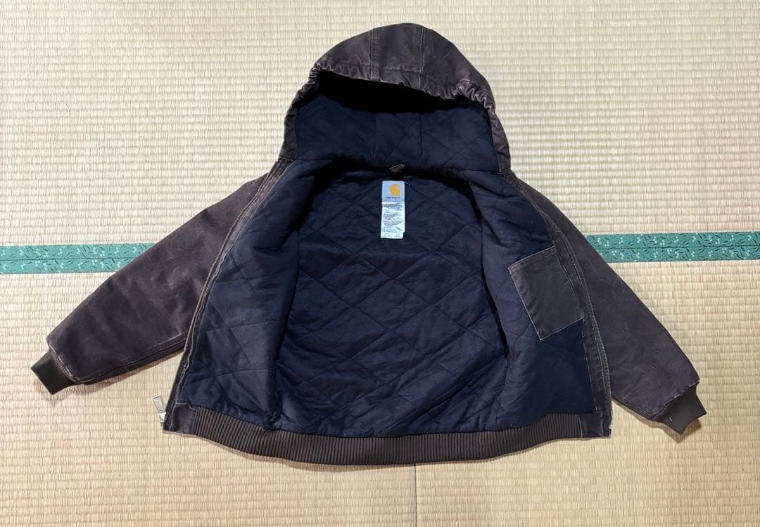 Carhartt アクティブジャケット ダークブラウン