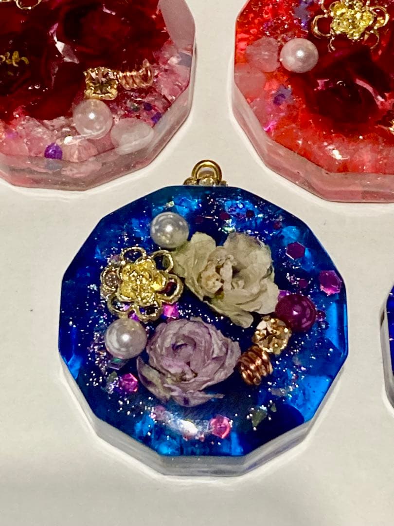 《専用》ハンドメイドネックレス　オルゴナイト　5点