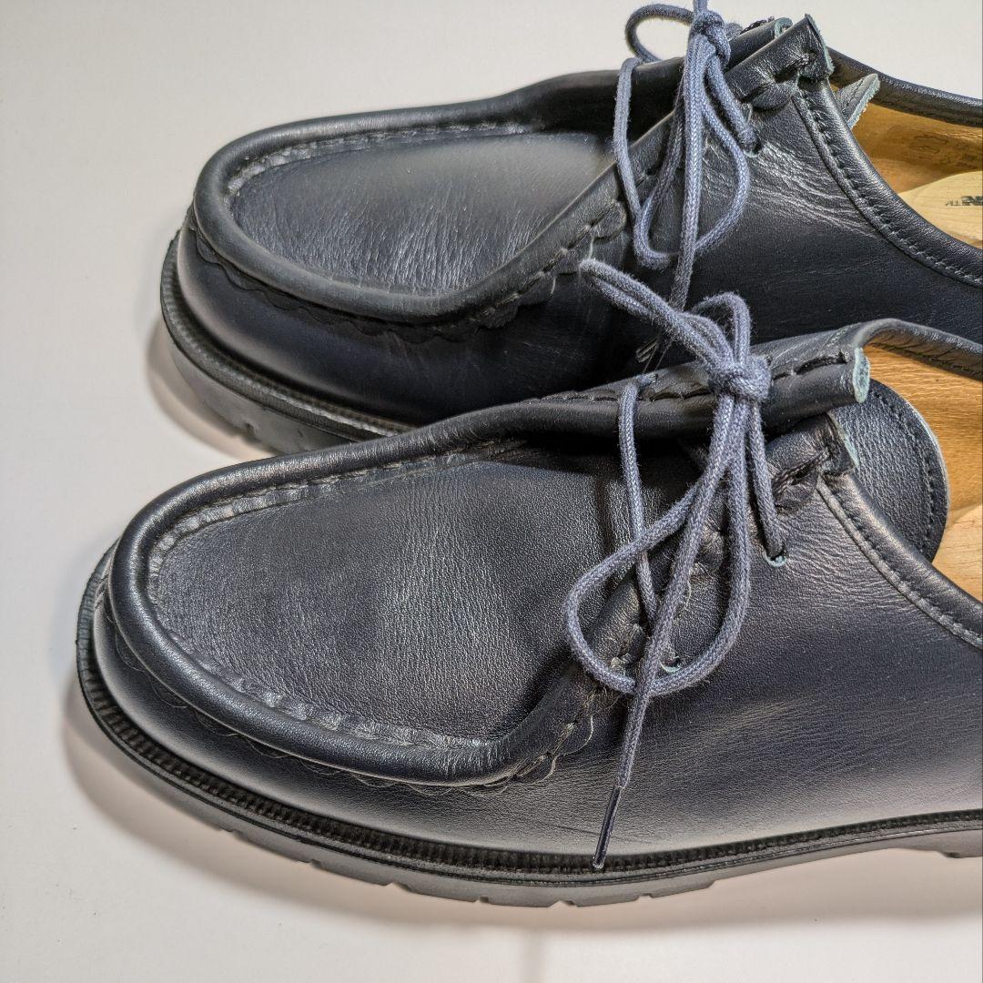 KLEMANクレマン41パドレ26㎝チロリアンシューズ ネイビー