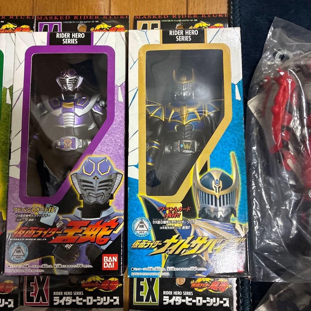 未使用24体セットライダーヒーローシリーズ仮面ライダー龍騎