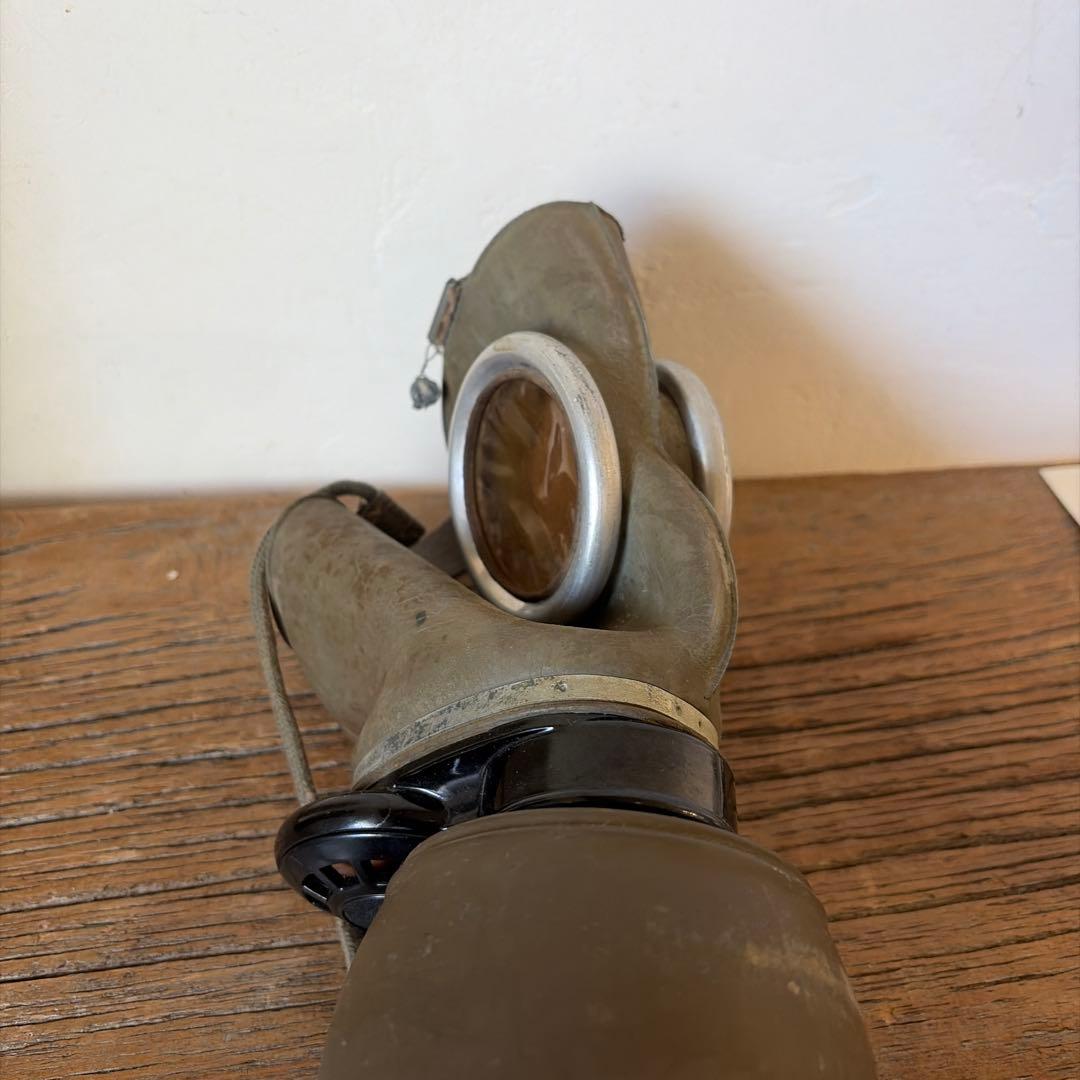 1938年 製造 ガスマスク フランス軍 ミリタリー 第二次世界大戦