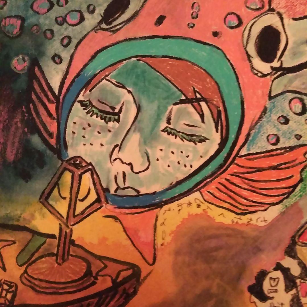 絵画　悪夢の中　f5