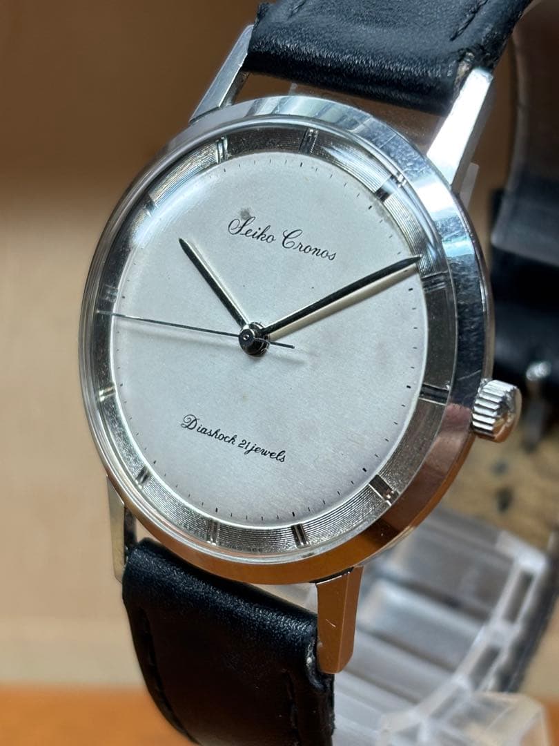 セイコー クロノス21石手巻き腕時計 2020年OH済み