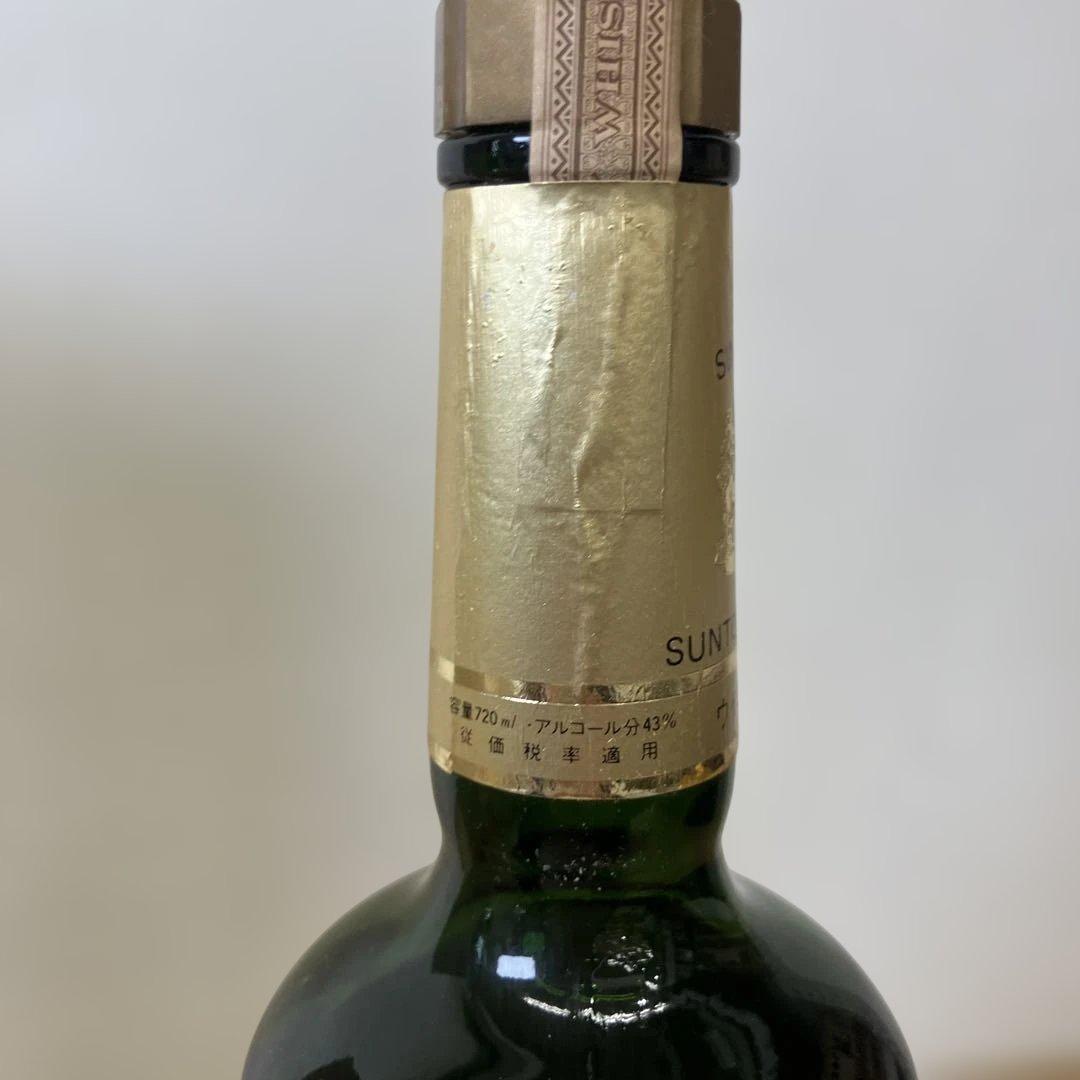 未開栓 サントリーウイスキー特級 1960 帝国ホテル 記念ボトル 外箱