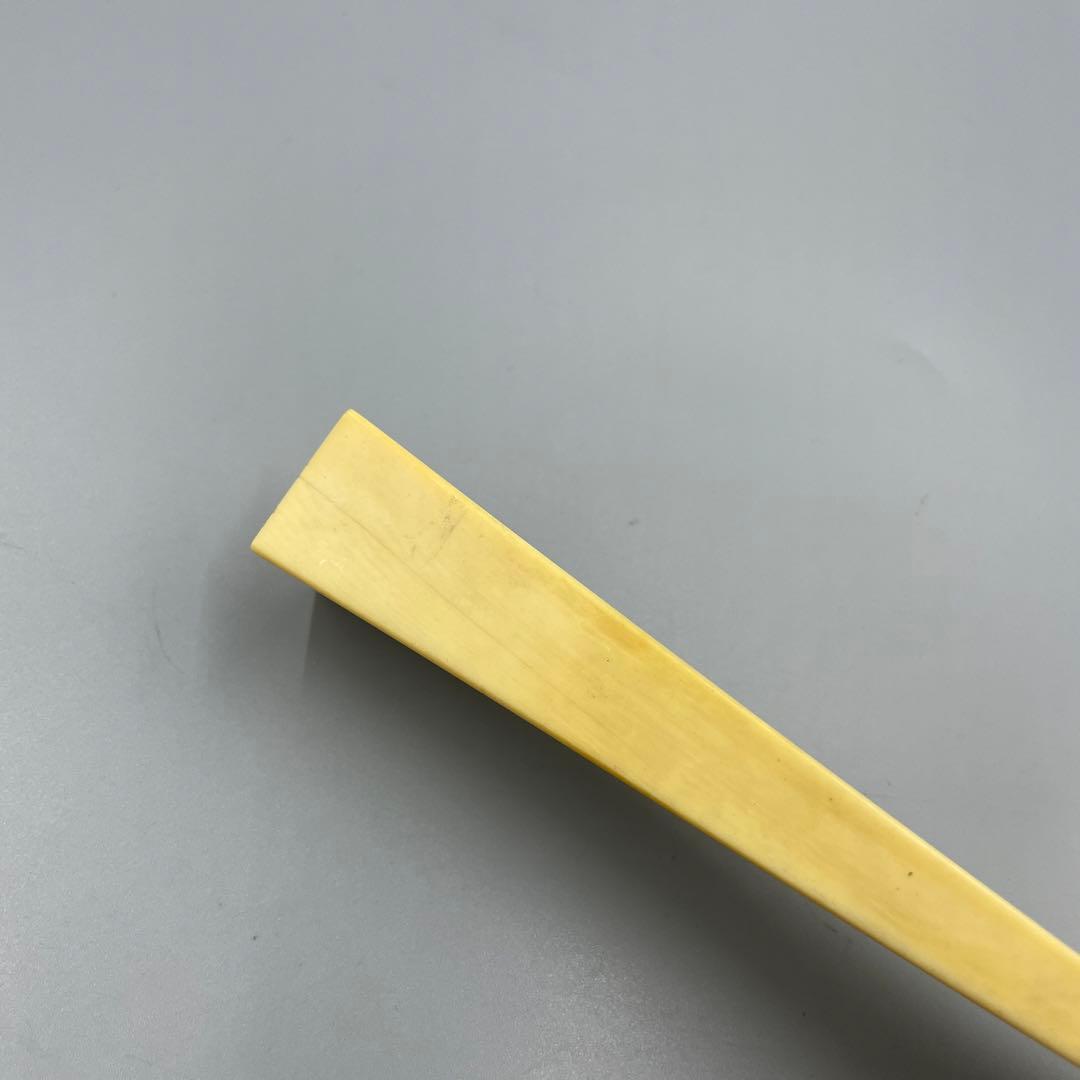 239ヴィンテージ 天然素材 三味線バチ 重さ約118g