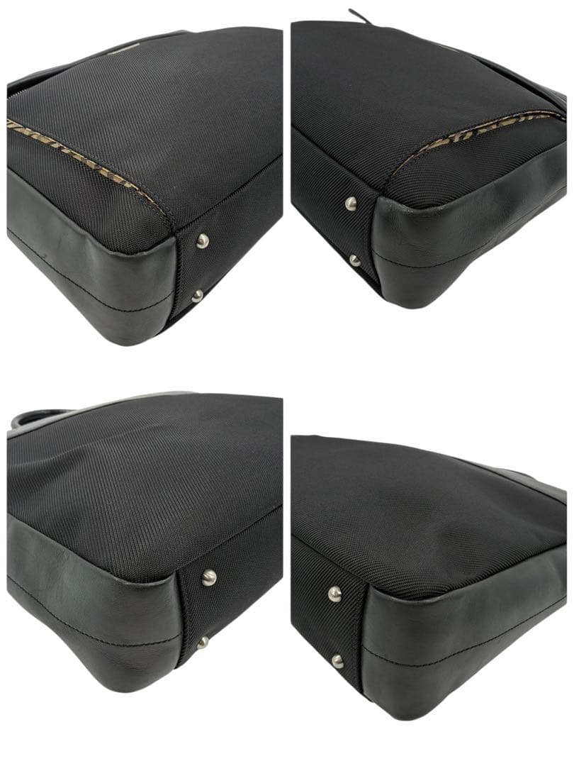 バーバリー　ビジネスバッグ　ブリーフケース　ノバチェック　2way PC収納