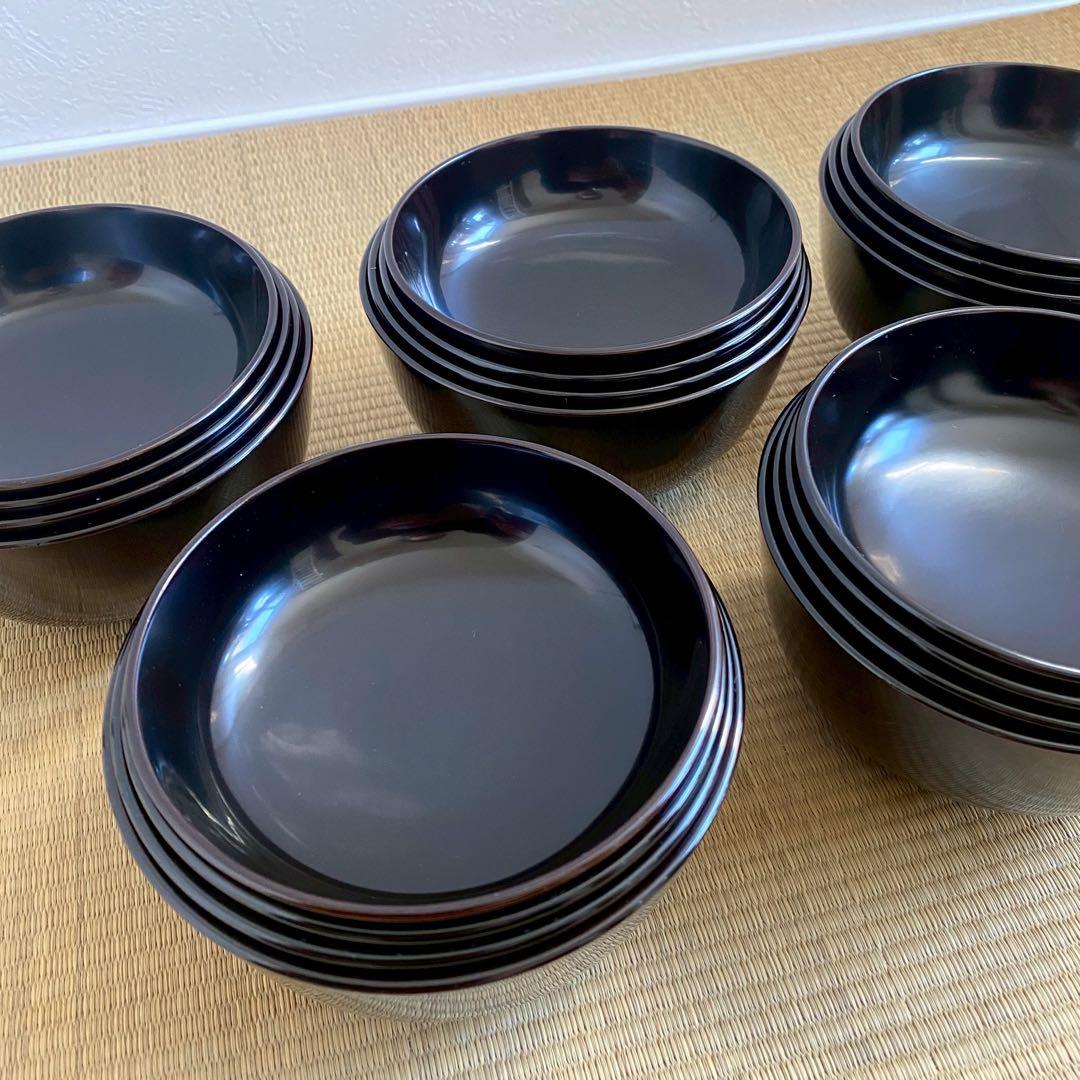 輪島塗 忍紋 吸物椀 井波唯志 五客 輪島塗吸い物椀5個