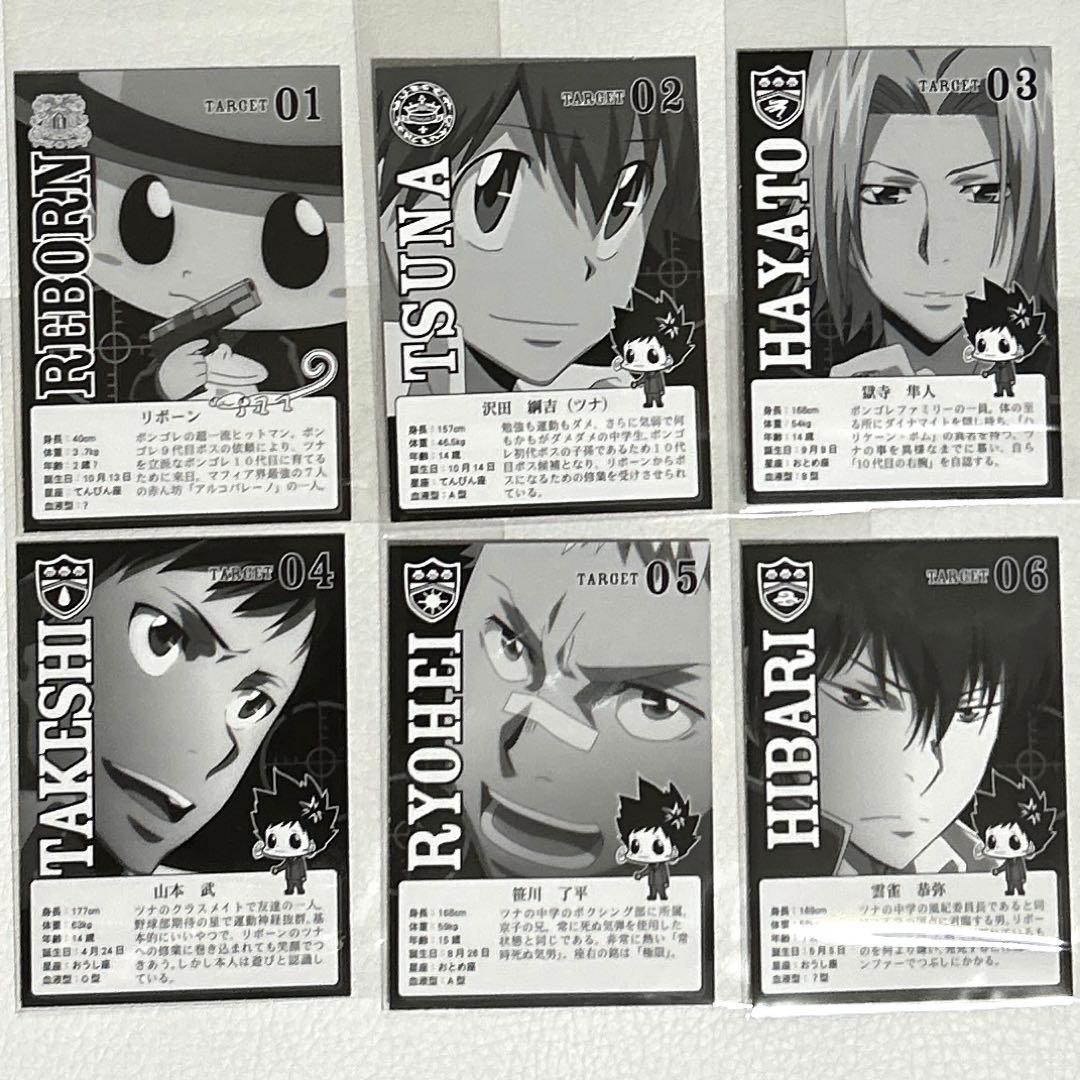 家庭教師ヒットマンリボーン キャラクターカード 24枚