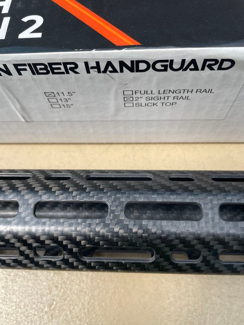 実物Lancer LCH GEN2カーボンファイバーハンドガード11.5inc - メルカリ