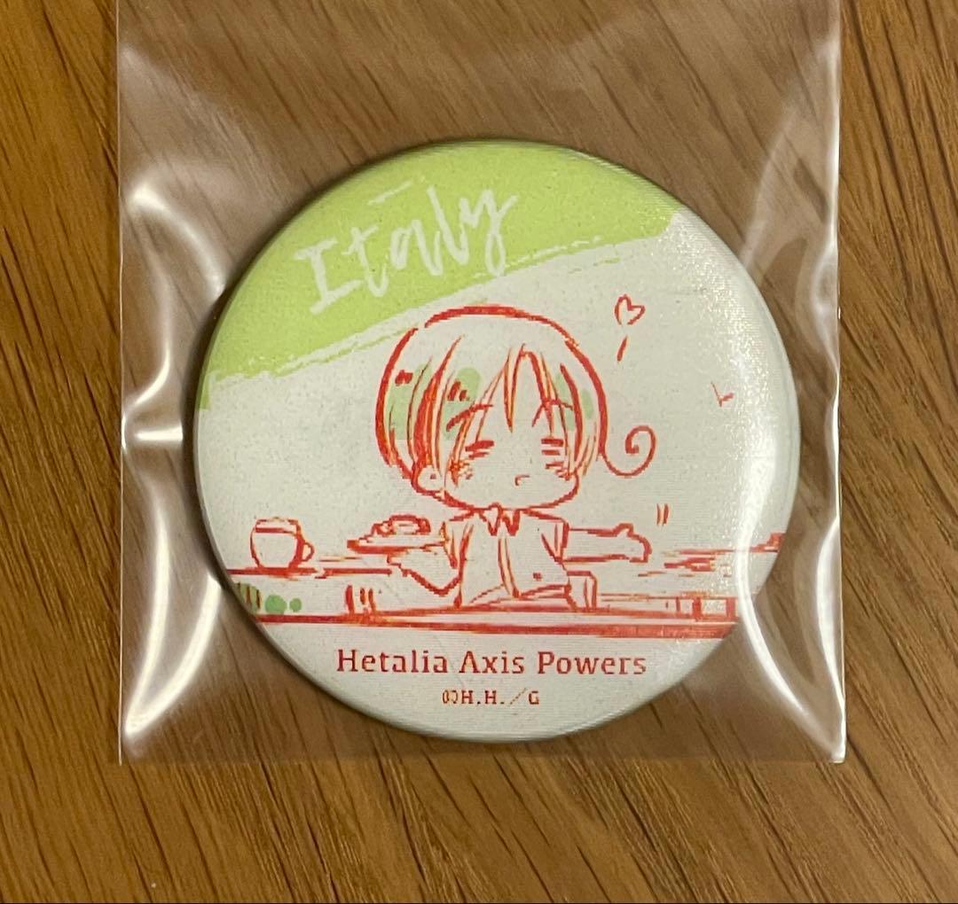 ヘタリアイタリアチェンジング缶バッジ
