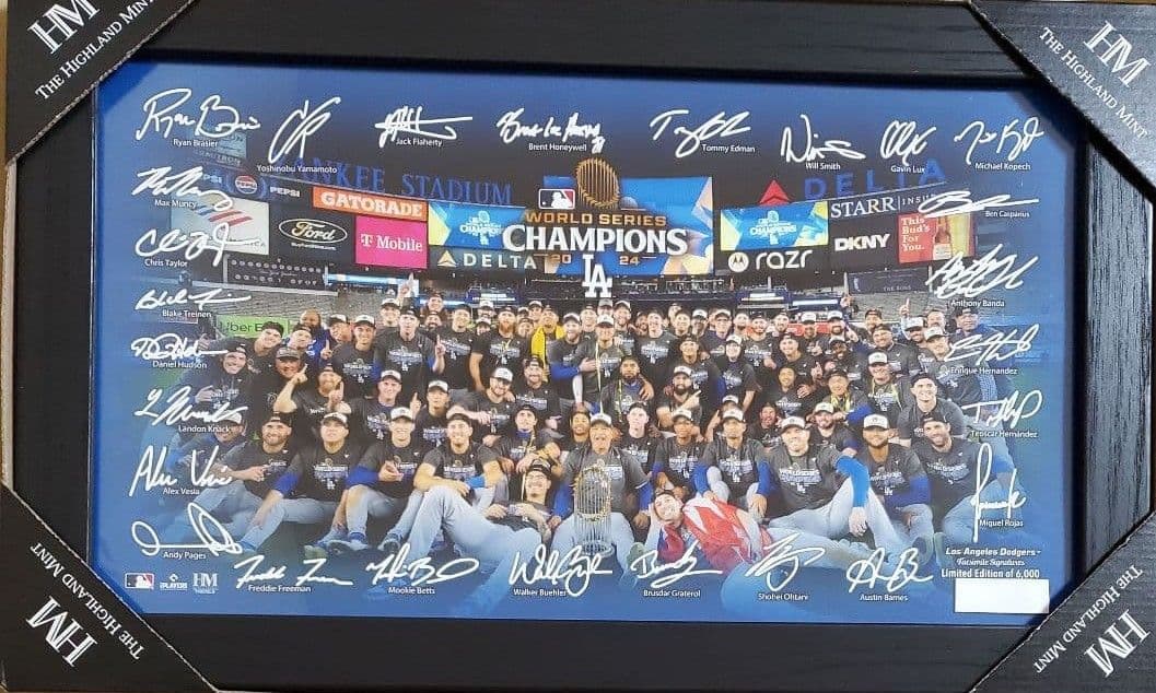 MLB ドジャース ワールドシリーズ 優勝記念 シグネチャーセレブレーション