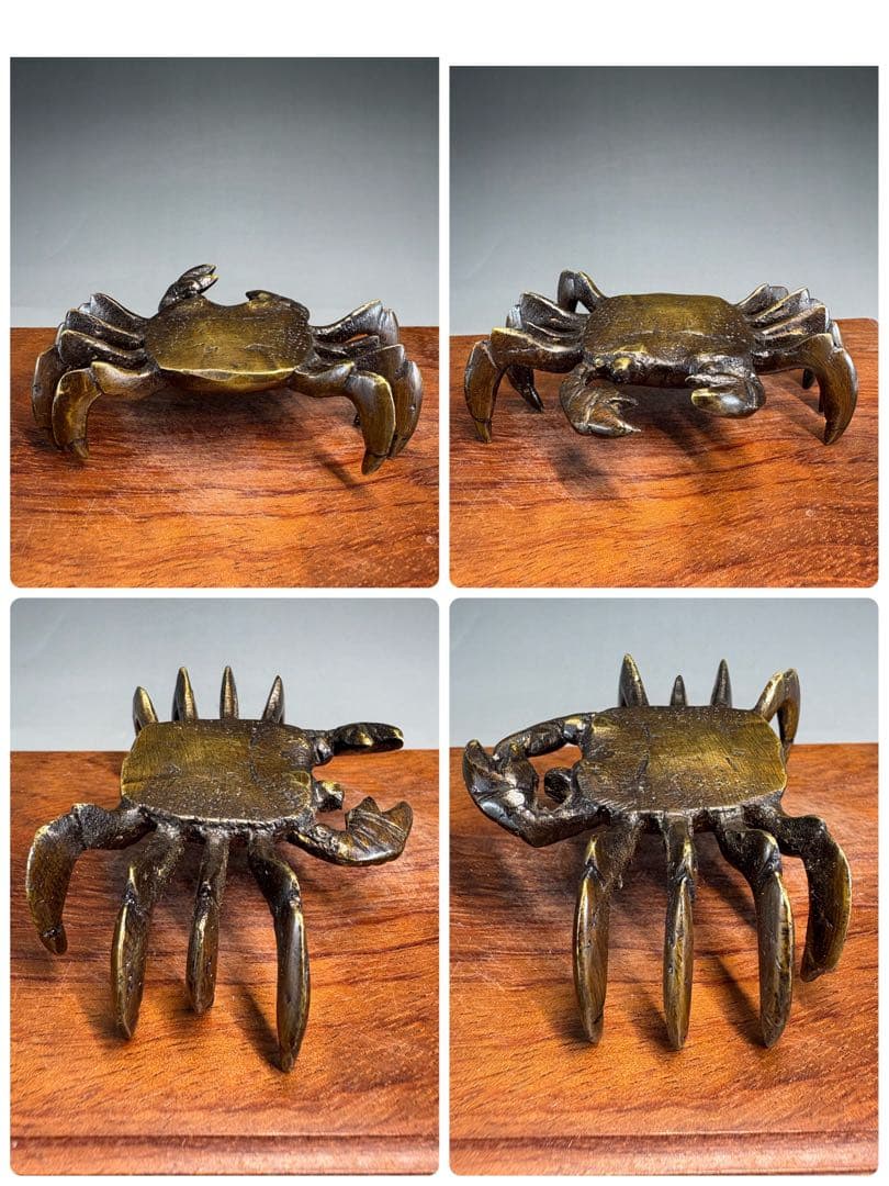 【中古品】唐銅七種蓋置USED〈税込・送料込〉