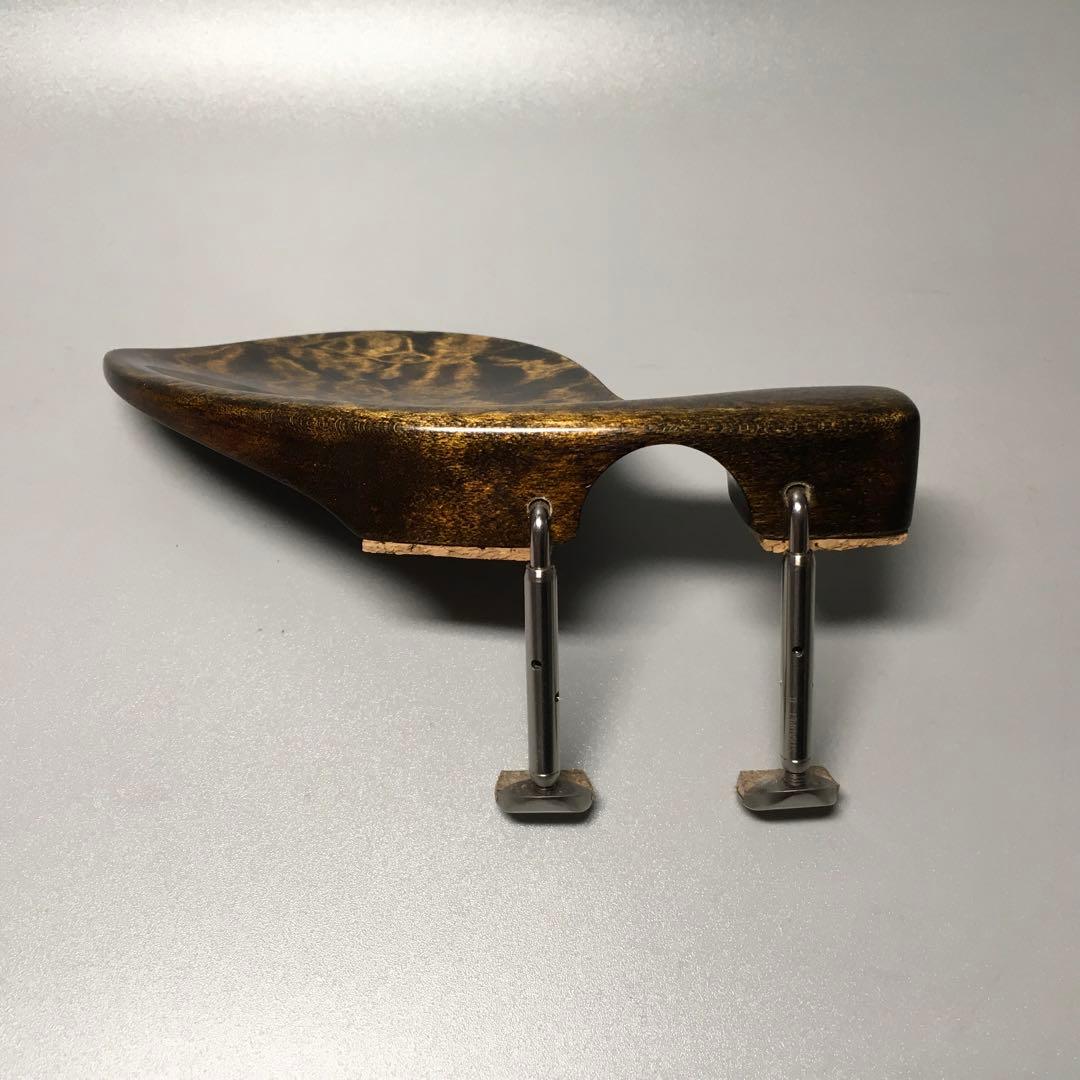 ハードメイプル　玉斑杢　クローソン　黒漆染め　ガラスコート仕上げ