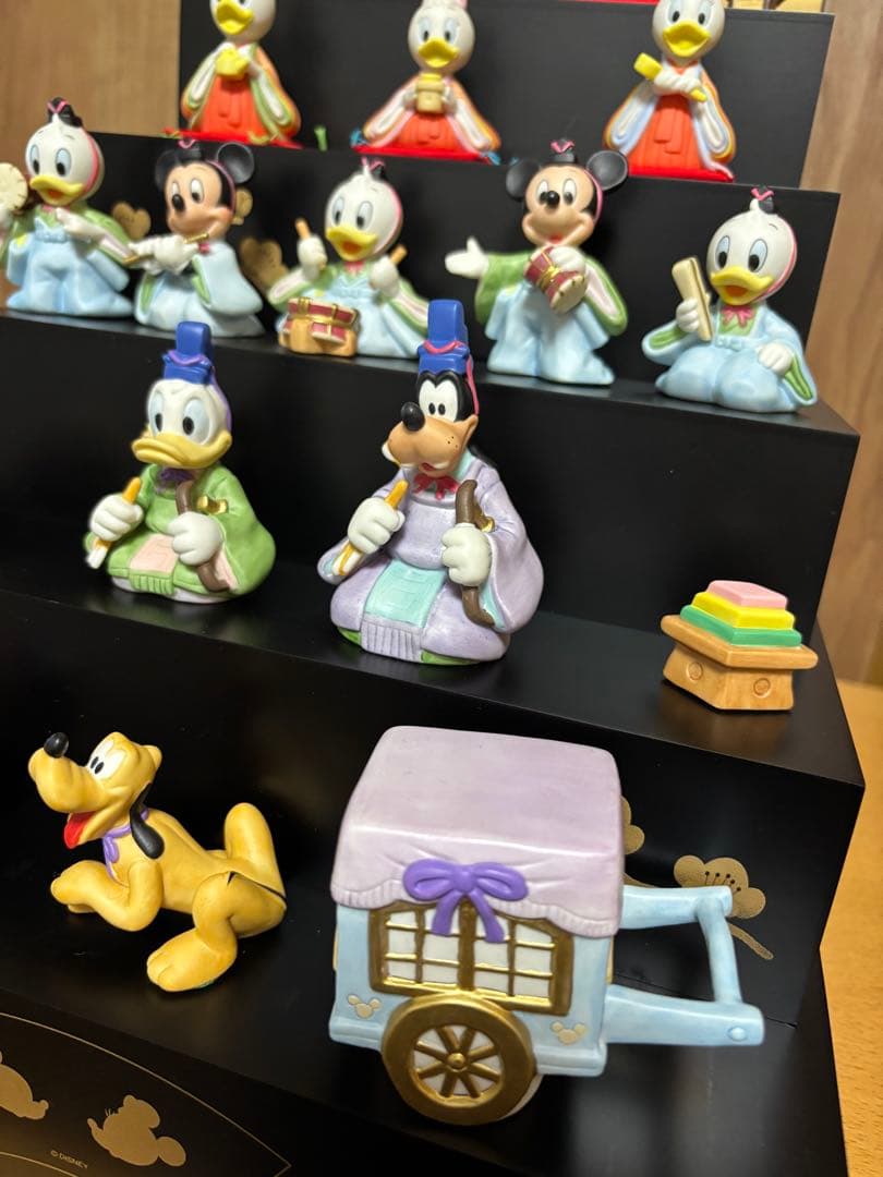 ディズニー　雛人形　ひな人形　五段