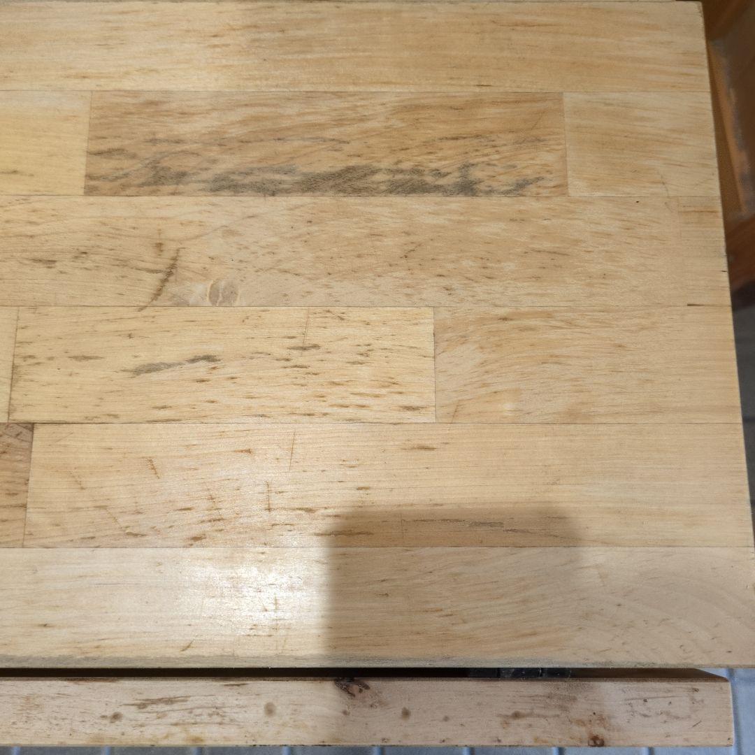 値下げ IKEA 木製ダイニングテーブル 伸長式折りたたみノールデン バタフライ