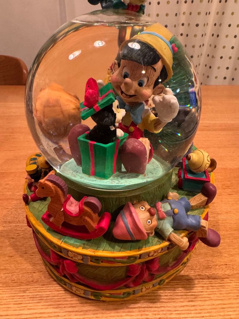 ピノキオ スノードーム オルゴール