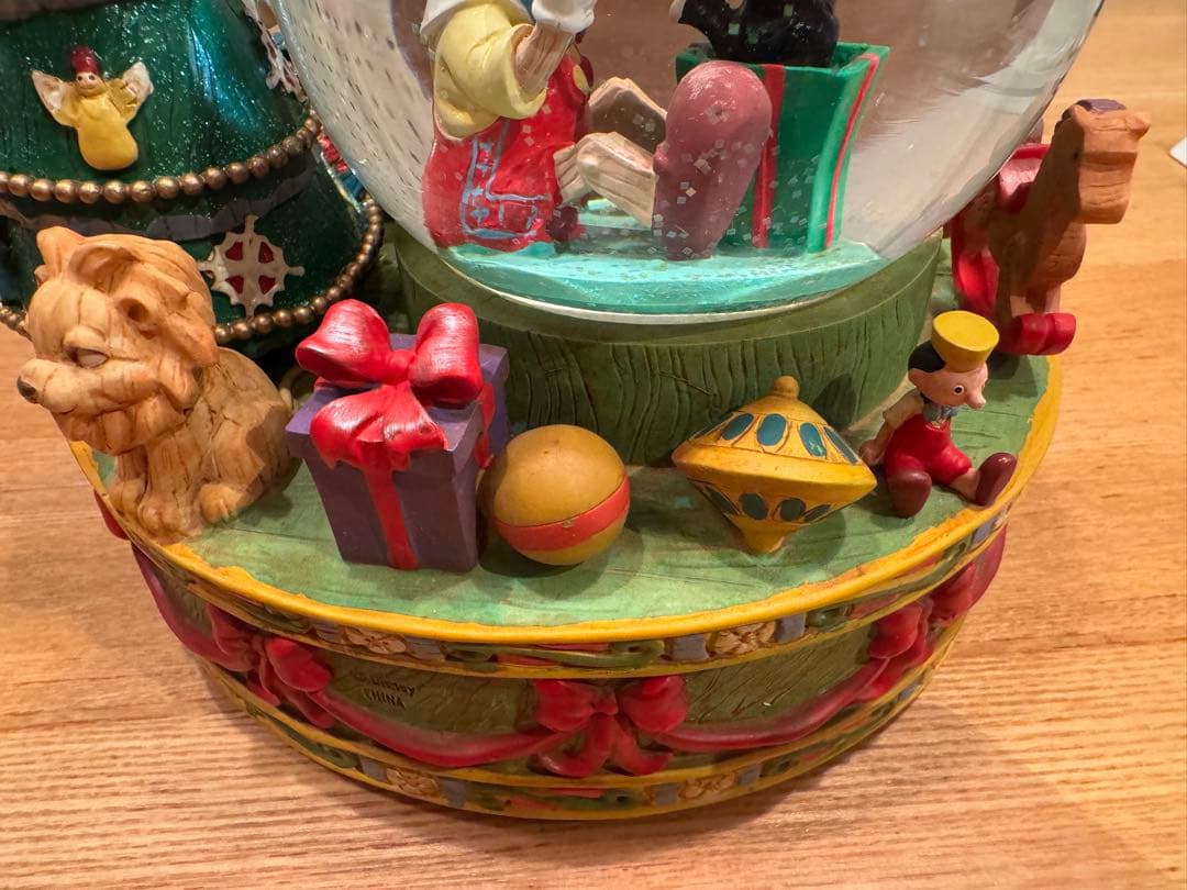 ピノキオ スノードーム オルゴール