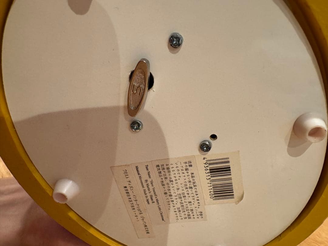 ピノキオ スノードーム オルゴール