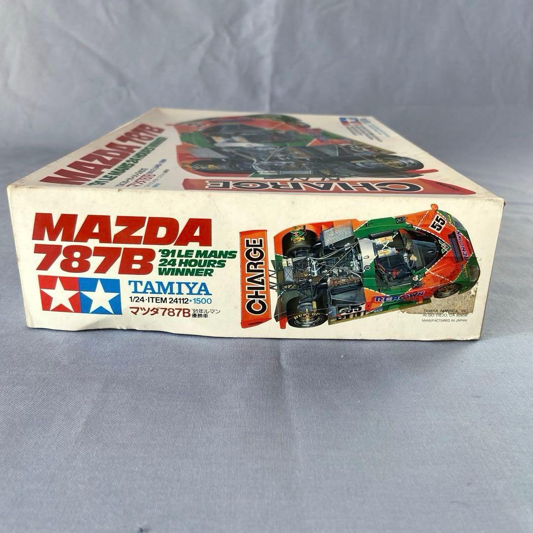 絶版】タミヤ 1/24マツダ787B STUDIO27デカール付き