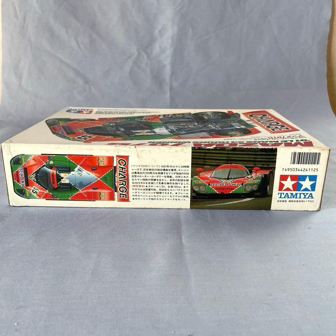 絶版】タミヤ 1/24マツダ787B STUDIO27デカール付き