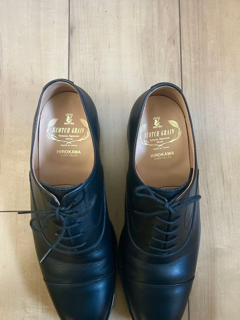 【極美品】SCOTCHGRAIN スコッチグレイン ストレートチップ 24cm